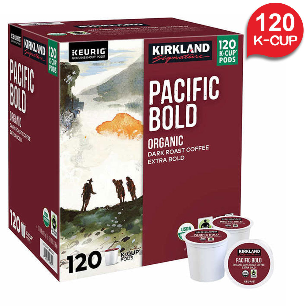 Kirkland Signature Coffee Organic Pacific Bold K Cup Pod 120 count kirkland-signature-coffee-organic-pacific-bold-k-cup-pod-120-count