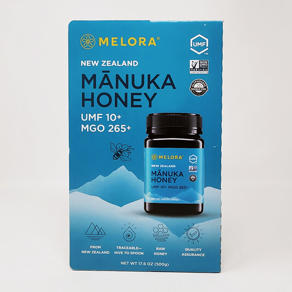 Melora New Zealand Manuka Honey UMF 10+ MGO 265+ 17.6 oz