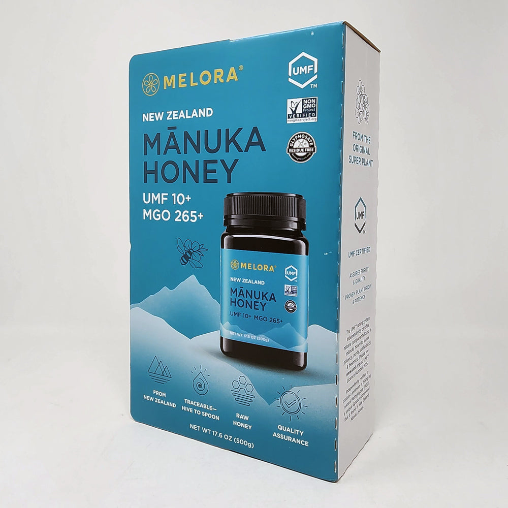 Melora New Zealand Manuka Honey UMF 10+ MGO 265+ 17.6 oz