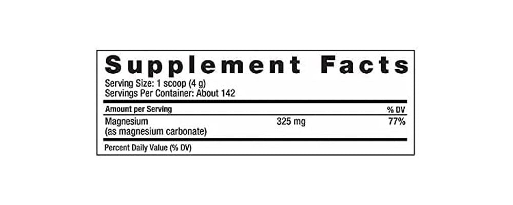 Natural Vitality Calm Magnesium Citrate Powder, 20 Ounces