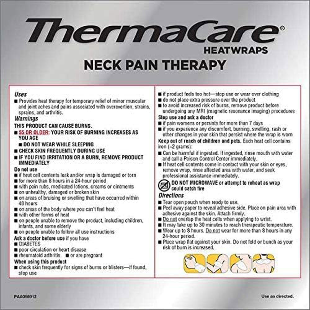 ThermaCare Neck, Wrist & Shoulder, 11 HeatWraps