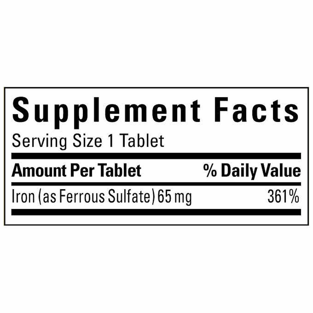Nature Made Iron, 65 mg, 365 Tablets