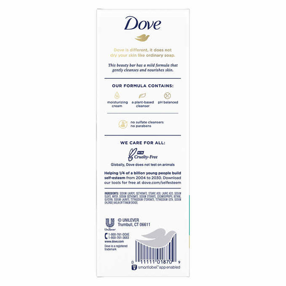 Dove Beauty Bar, Sensitive Skin 16 Bars (3.75 oz) 3.7 LB