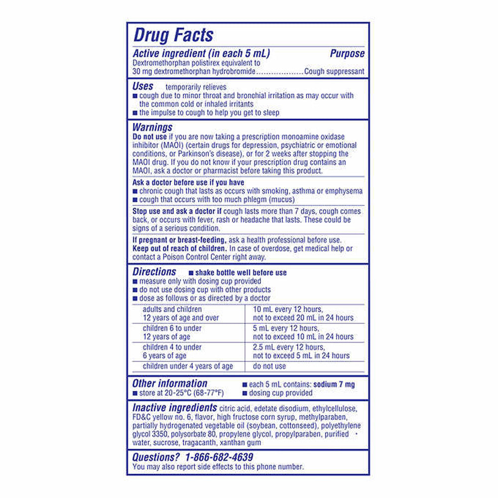 Delsym 12 Hour Cough Relief Grape Flavor (2 of 5 fl oz)