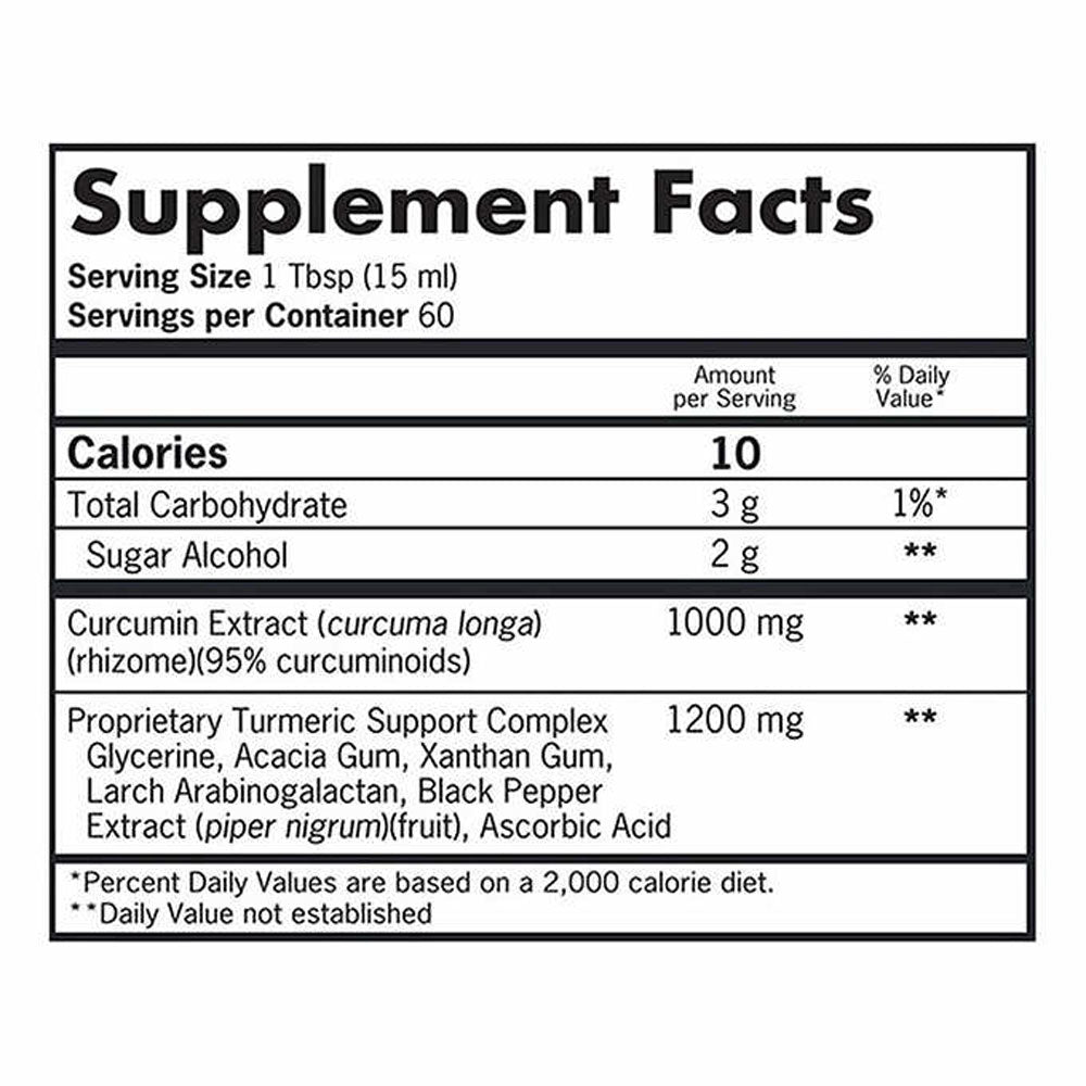 Qunol Liquid Turmeric 1,000 mg., 30.4 Ounces