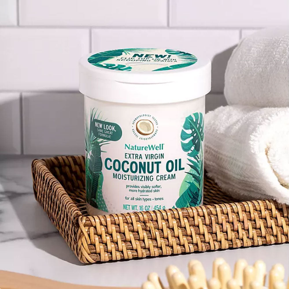 NatureWell Extra Virgin Coconut Oil Moisturizing Cream (16 oz.)