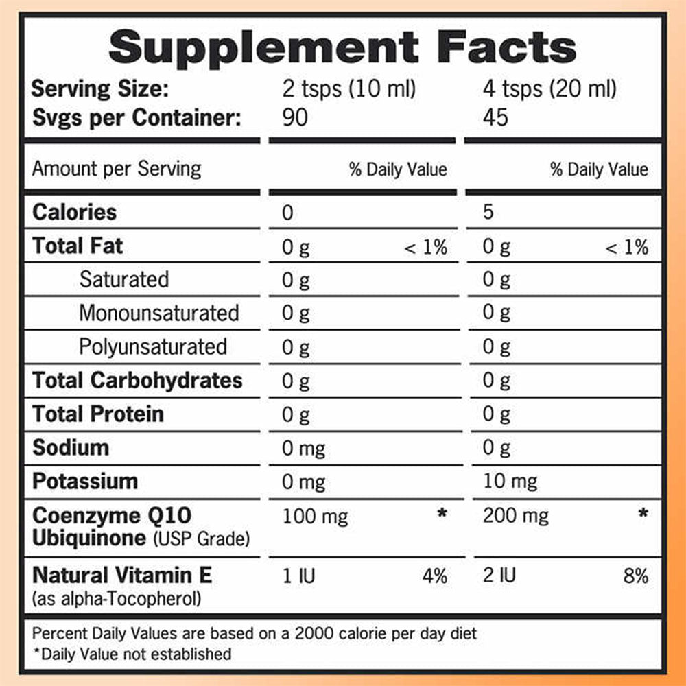 Qunol Liquid CoQ10 100 mg., 30.4 Ounces 90 Servings