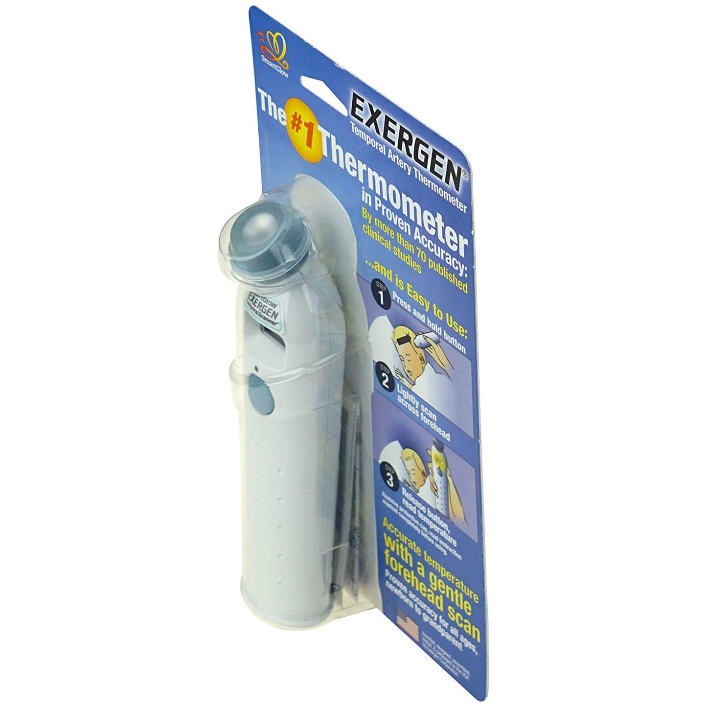 Exergen Temporal Scan Forehead Artery Baby Thermometer Tat-2000c Scanner