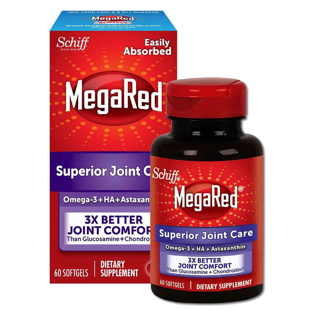 Schiff MegaRed Superior Joint Care, 60 Softgels