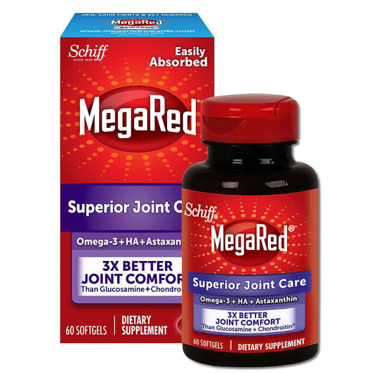 Schiff MegaRed Superior Joint Care, 60 Softgels