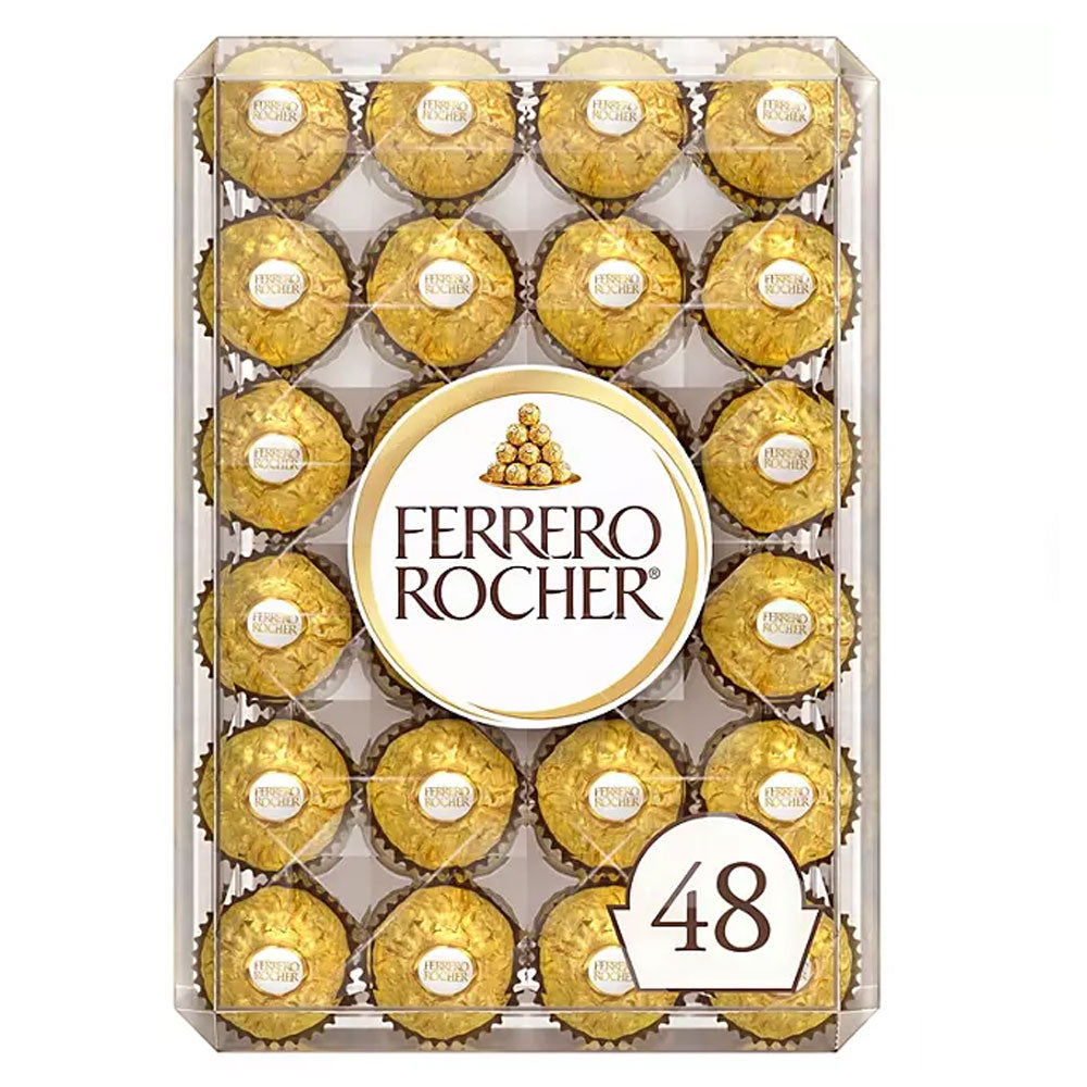 Ferrero Rocher Mother's Day Milk Chocolate Hazelnut Gift, 48 ct.