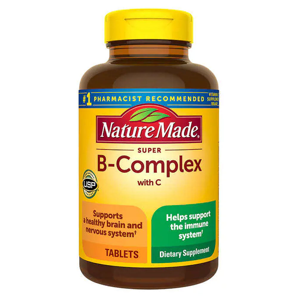 Nature Made Super B-Complex, 460 Tablets – Geekzany