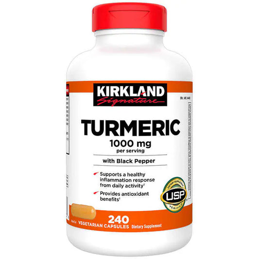 Kirkland Signature Turmeric 1000 mg, 240 Capsules
