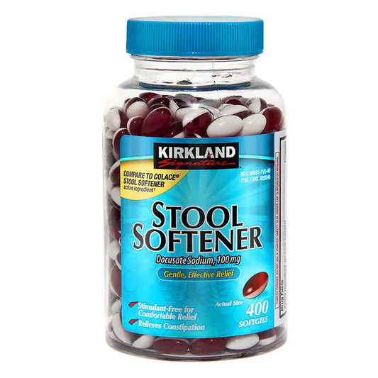 Kirkland Signature Stool Softener, 100 mg, 400 Softgels