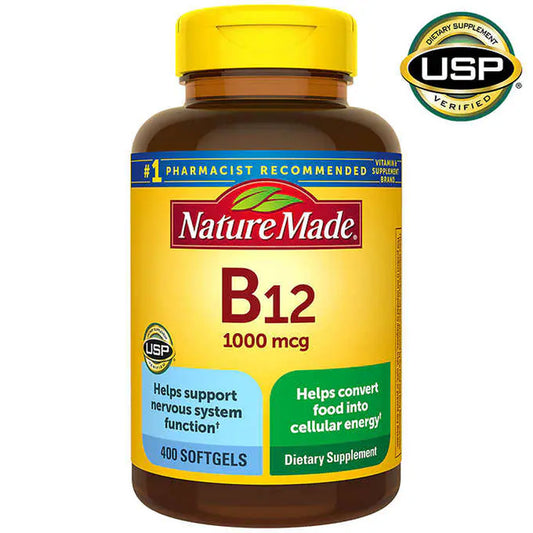 Nature Made Vitamin B12 1000 mcg., 400 Softgels