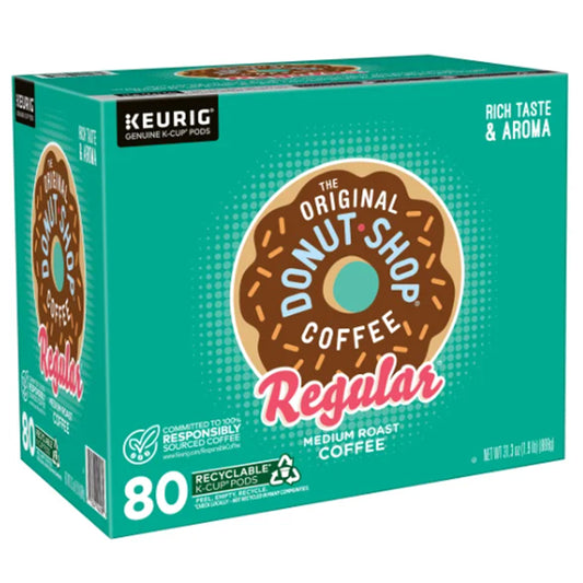 The Original Donut Shop Coffee K-Cup Pod, 80-count