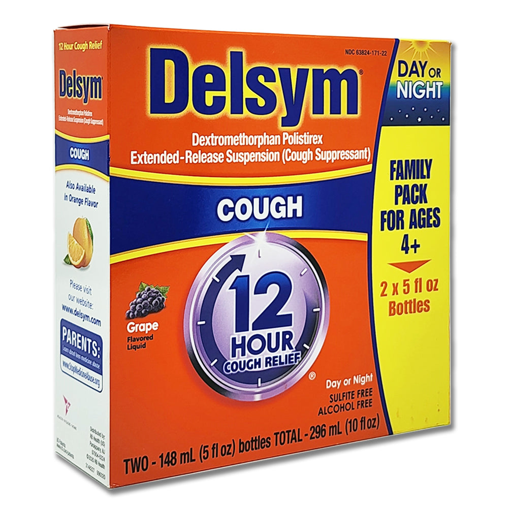 Delsym 12 Hour Cough Relief Grape Flavor (2 of 5 fl oz)