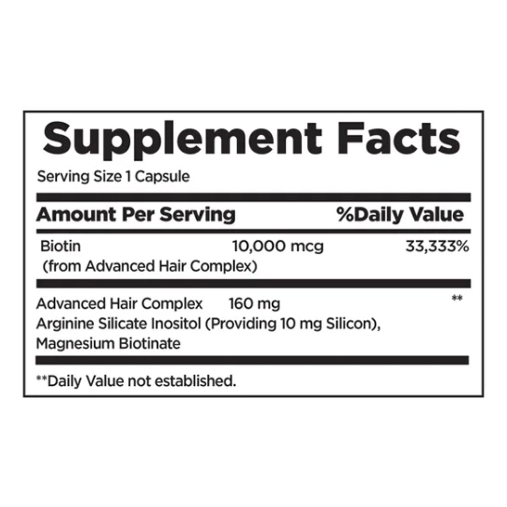 Nature's Bounty Optimal Solutions Hair Growth, 90 Capsules