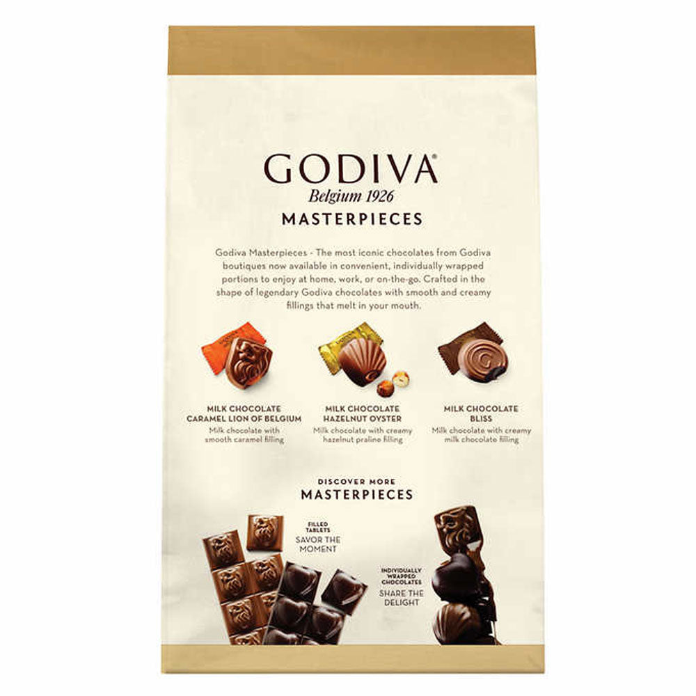 Godiva Masterpieces Assortment of Legendary Milk Chocolate 14.9 oz