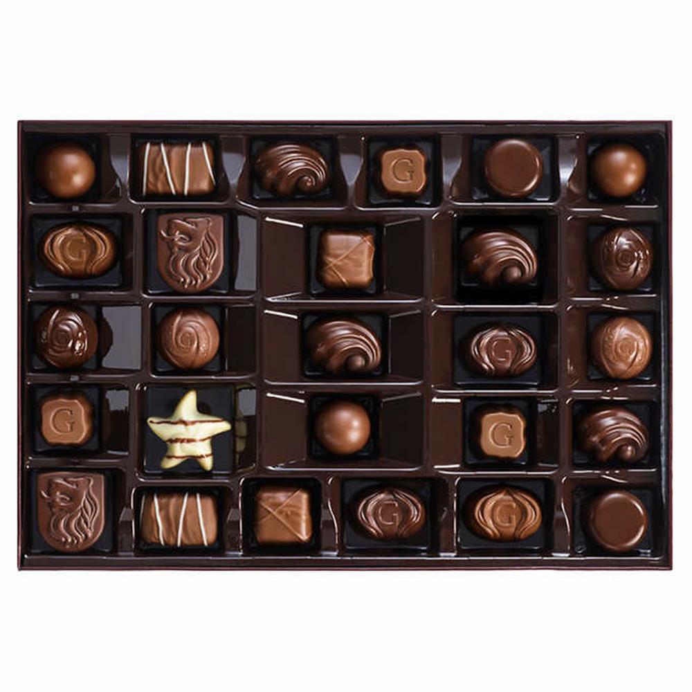 Godiva Premium Chocolate Variety Assorted Chocolates (27 Pieces) Gift Box