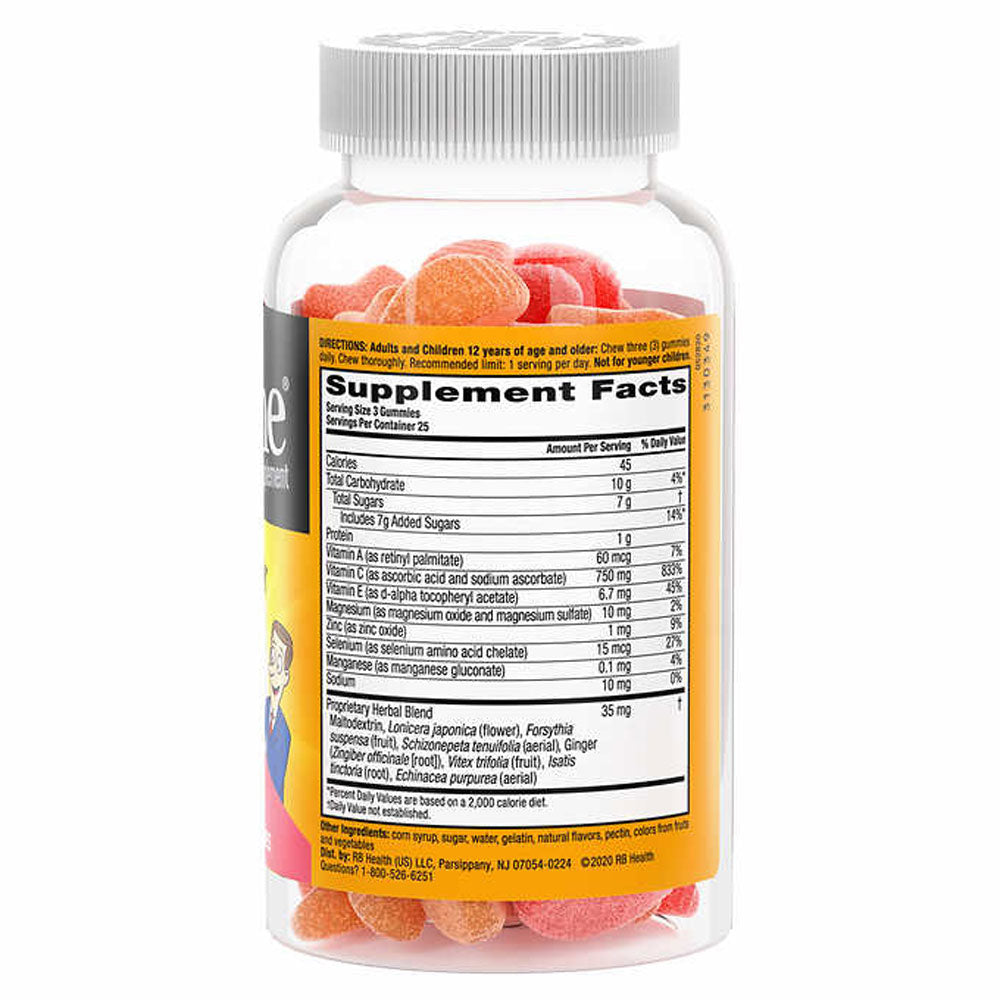Airborne Immune Support Supplement, 75 Gummies