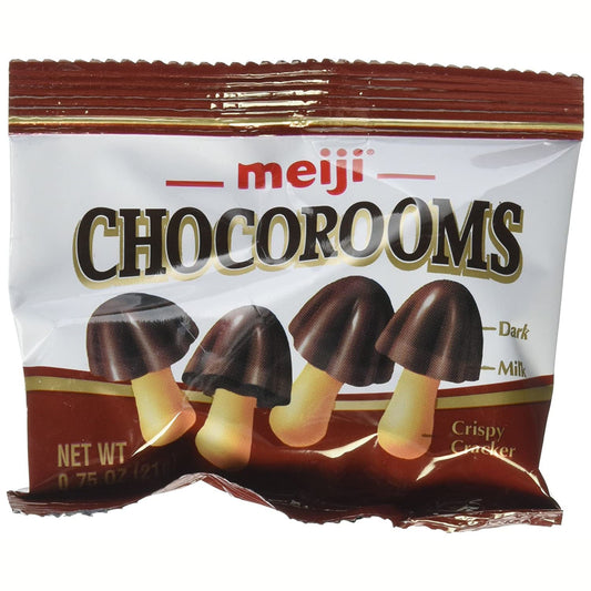 Meiji Chocorooms 24 individual 21g bags