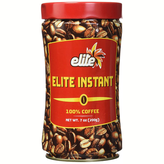 Elite Instant Coffee, 7 oz